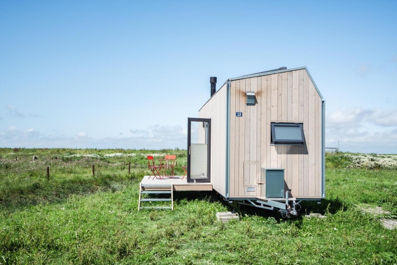 Tiny House Pioneer 18 Zur Meerseite - Green Tiny Village Harlesiel Carolinensiel Dış mekan fotoğraf