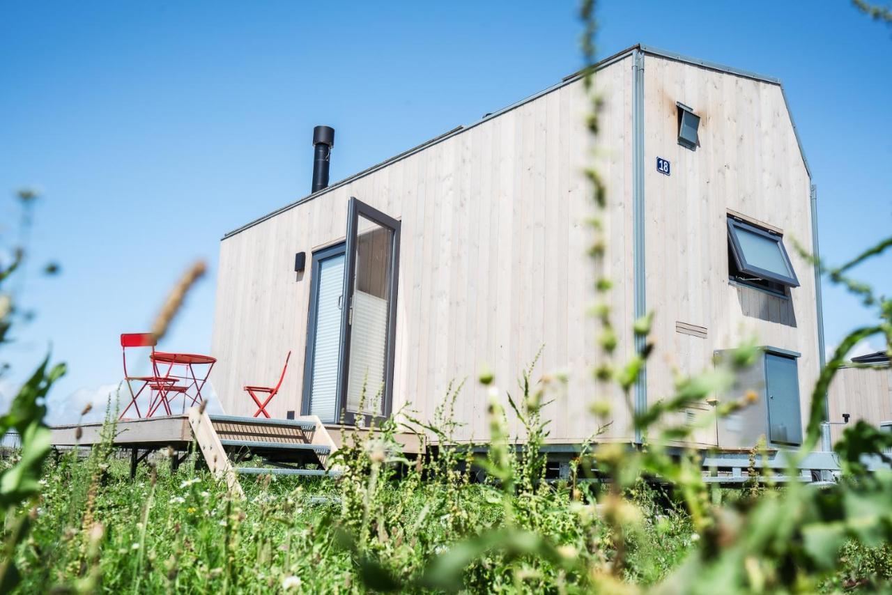 Tiny House Pioneer 18 Zur Meerseite - Green Tiny Village Harlesiel Carolinensiel Dış mekan fotoğraf