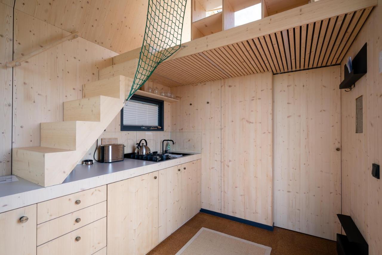 Tiny House Pioneer 18 Zur Meerseite - Green Tiny Village Harlesiel Carolinensiel Dış mekan fotoğraf