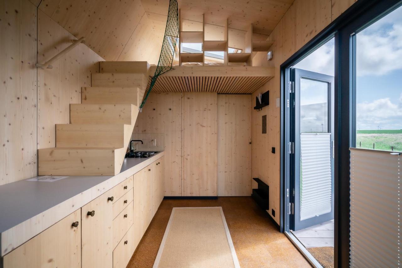 Tiny House Pioneer 18 Zur Meerseite - Green Tiny Village Harlesiel Carolinensiel Dış mekan fotoğraf