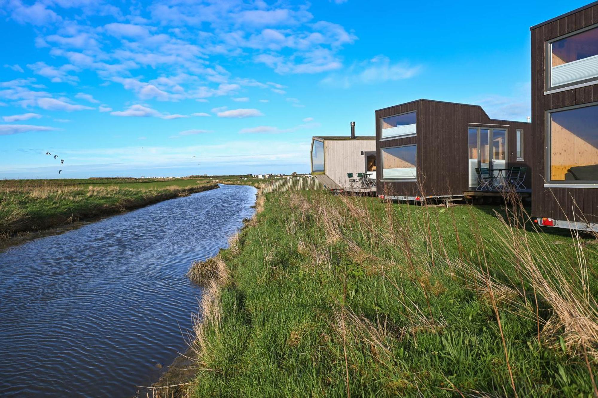 Tiny House Pioneer 18 Zur Meerseite - Green Tiny Village Harlesiel Carolinensiel Dış mekan fotoğraf